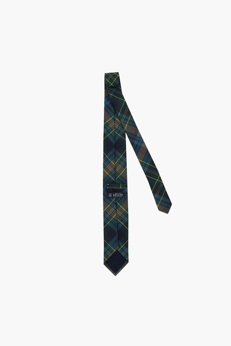 울 타탄 체크 넥타이 00760H822203