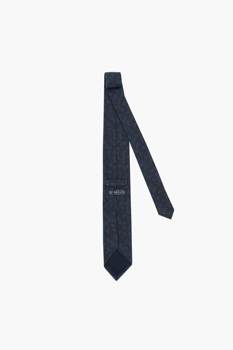 울 플라워 패턴 넥타이 03022H820205