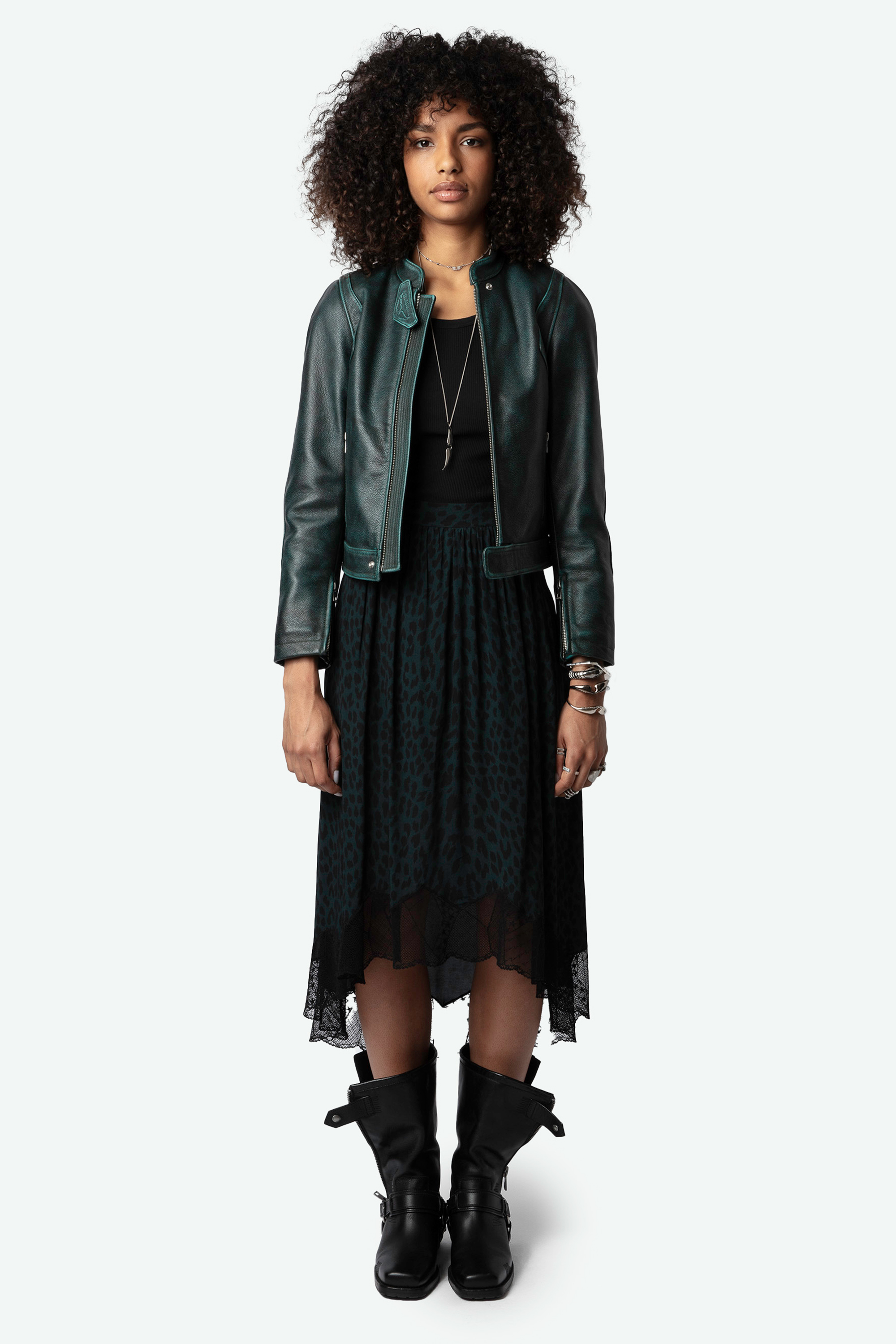 Joslin Leopard Skirt