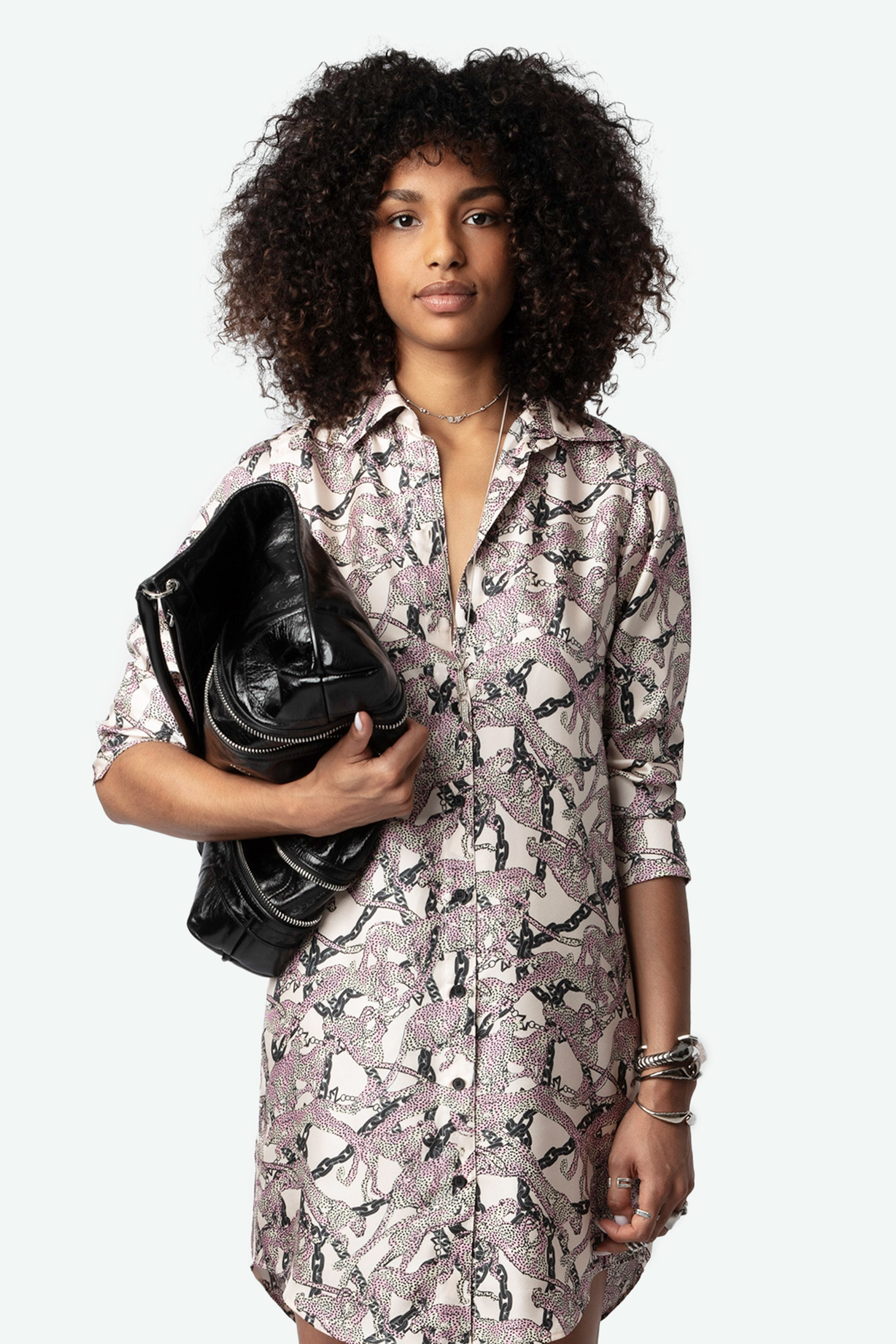 Rais Silk Chain Dress