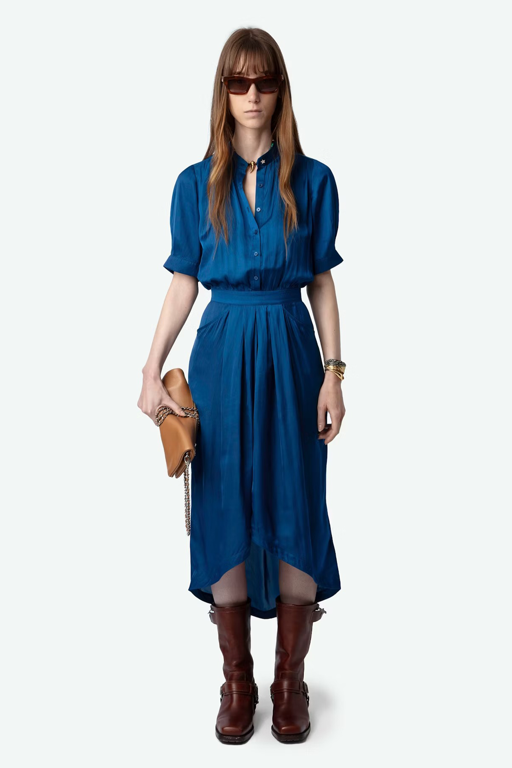 Rima Satin Dress