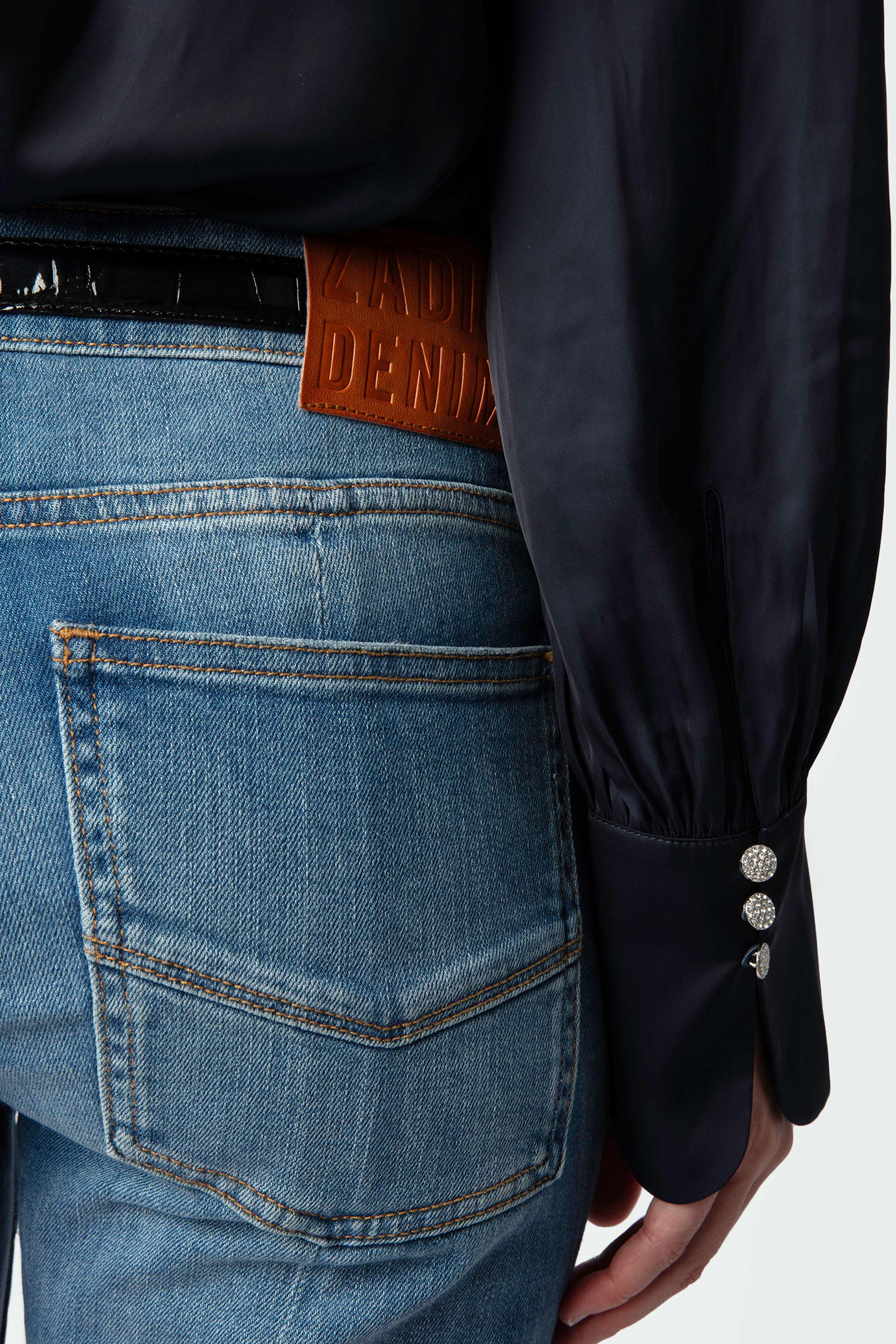 [특가] Tinous Satin Blouse