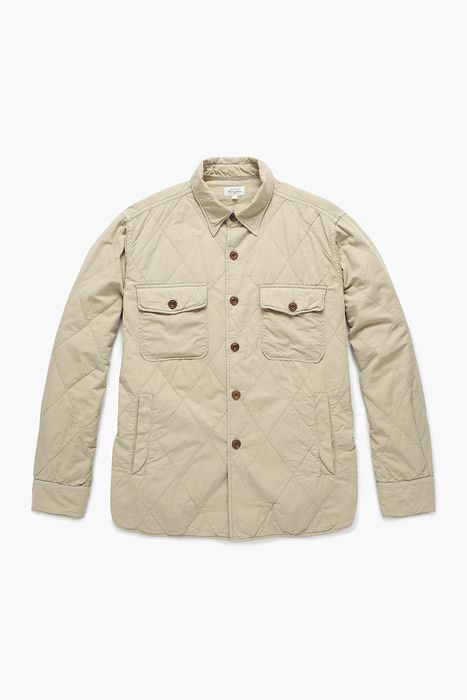 PETER 코튼 퀼팅 셔츠형 캐주얼 자켓 BB23110 53