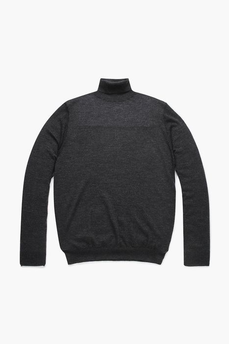 WS 캐시미어 터틀넥 긴소매 니트 4F605DK GREY