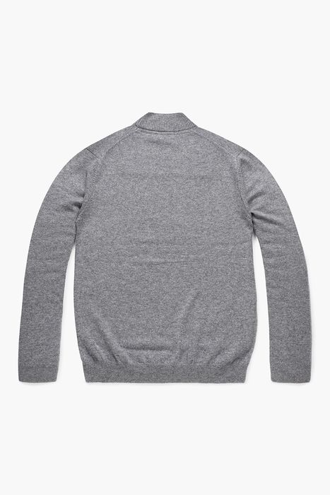 WS 캐시미어 헨리넥 긴소매 니트 4F604GREY