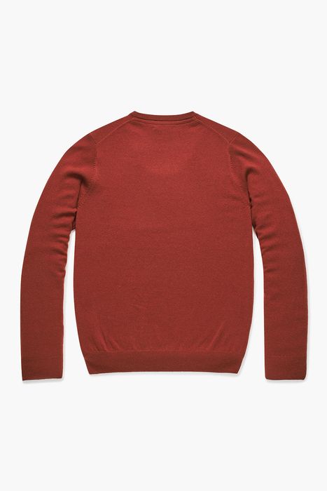 WS 캐시미어 크루넥 긴소매 니트 4F601DKORANGE