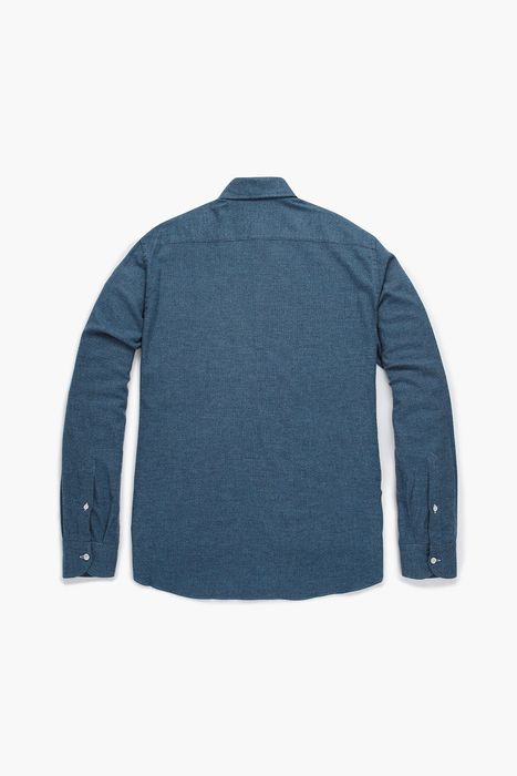 코튼 마이크로 하운드투스 플란넬 셔츠 BE150H440701