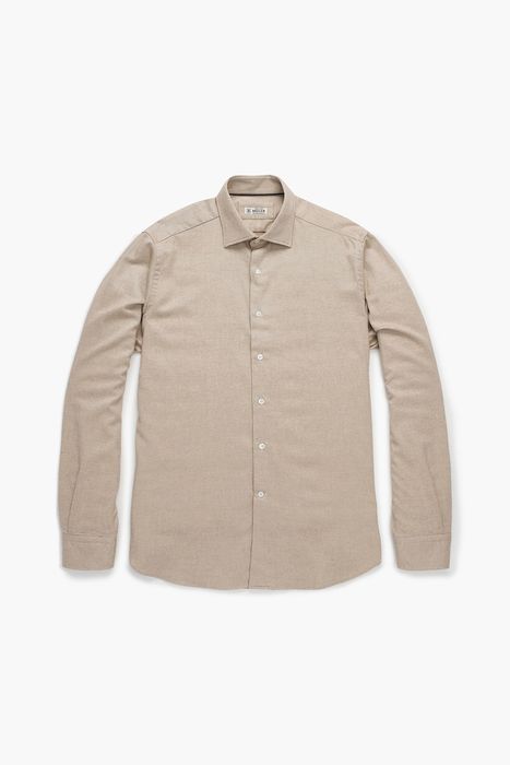 코튼 트윌 플란넬 셔츠 BE160H440604