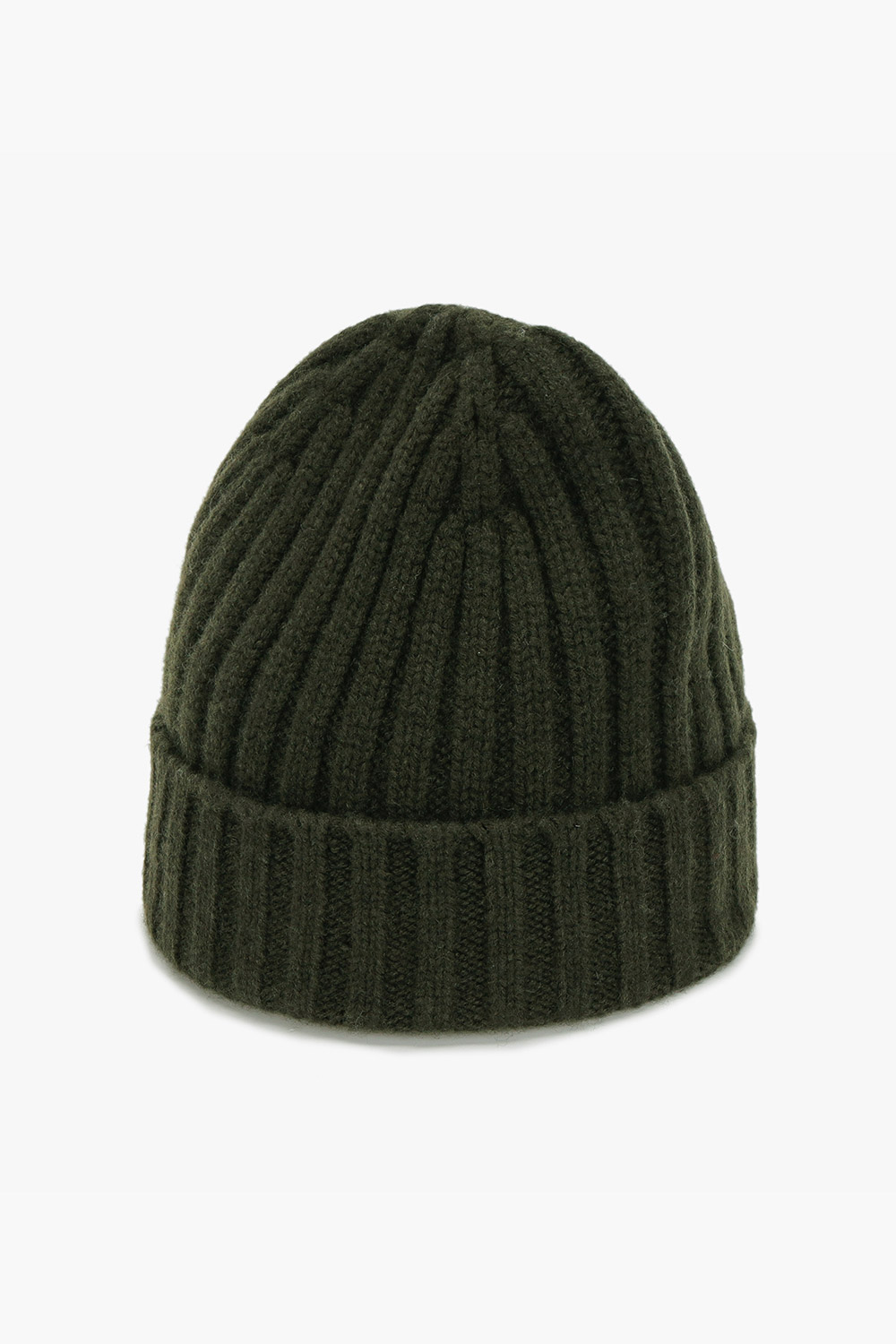 울 캐시미어 골지 비니 BCS731912