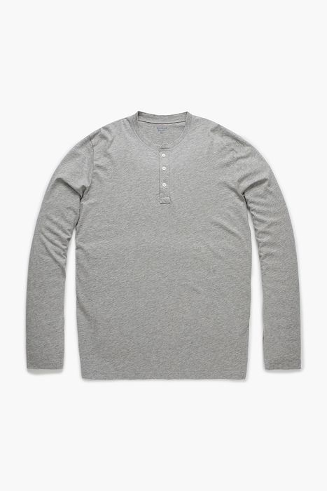 코튼 헨리넥 긴소매 티셔츠 BC6630204