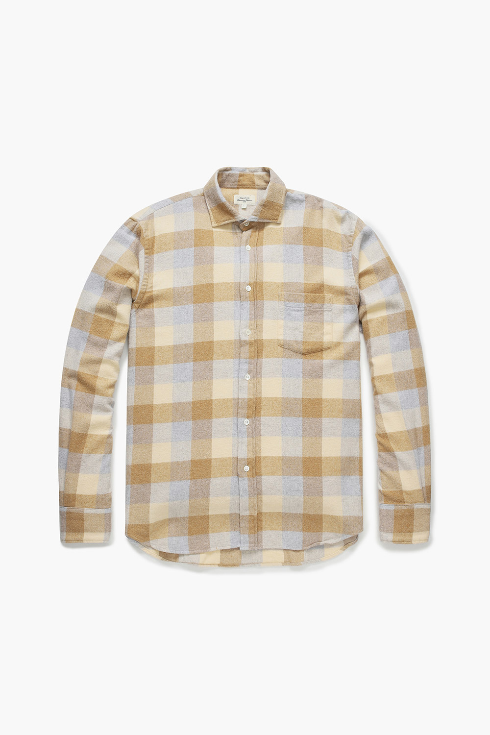 PAUL 코튼 플란넬 체크 포켓 셔츠 BC1102004