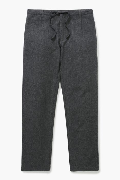 TANKER 울 혼방 드로우스트링 세미와이드 팬츠 BC5610702