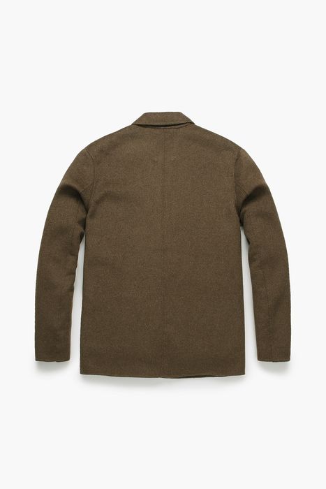 JAY 울 혼방 셔츠형 하프 코트 BCF612103