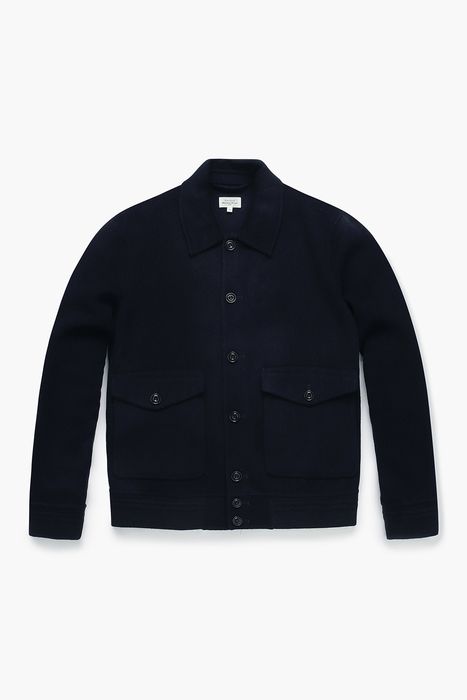 DOUGLAS 울 혼방 빅버튼 캐주얼 자켓 BCF412101