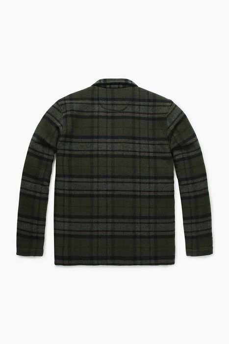 PERRY 울 타탄 체크 셔츠형 캐주얼 자켓 BC1311301