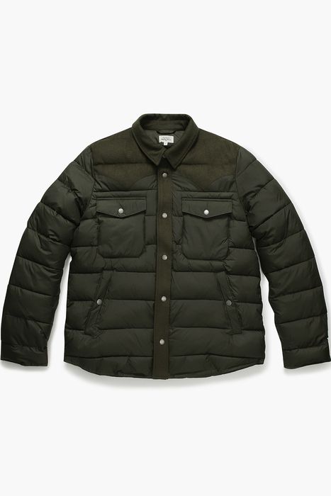 덕다운 투 포켓 패딩 점퍼 BCF112302