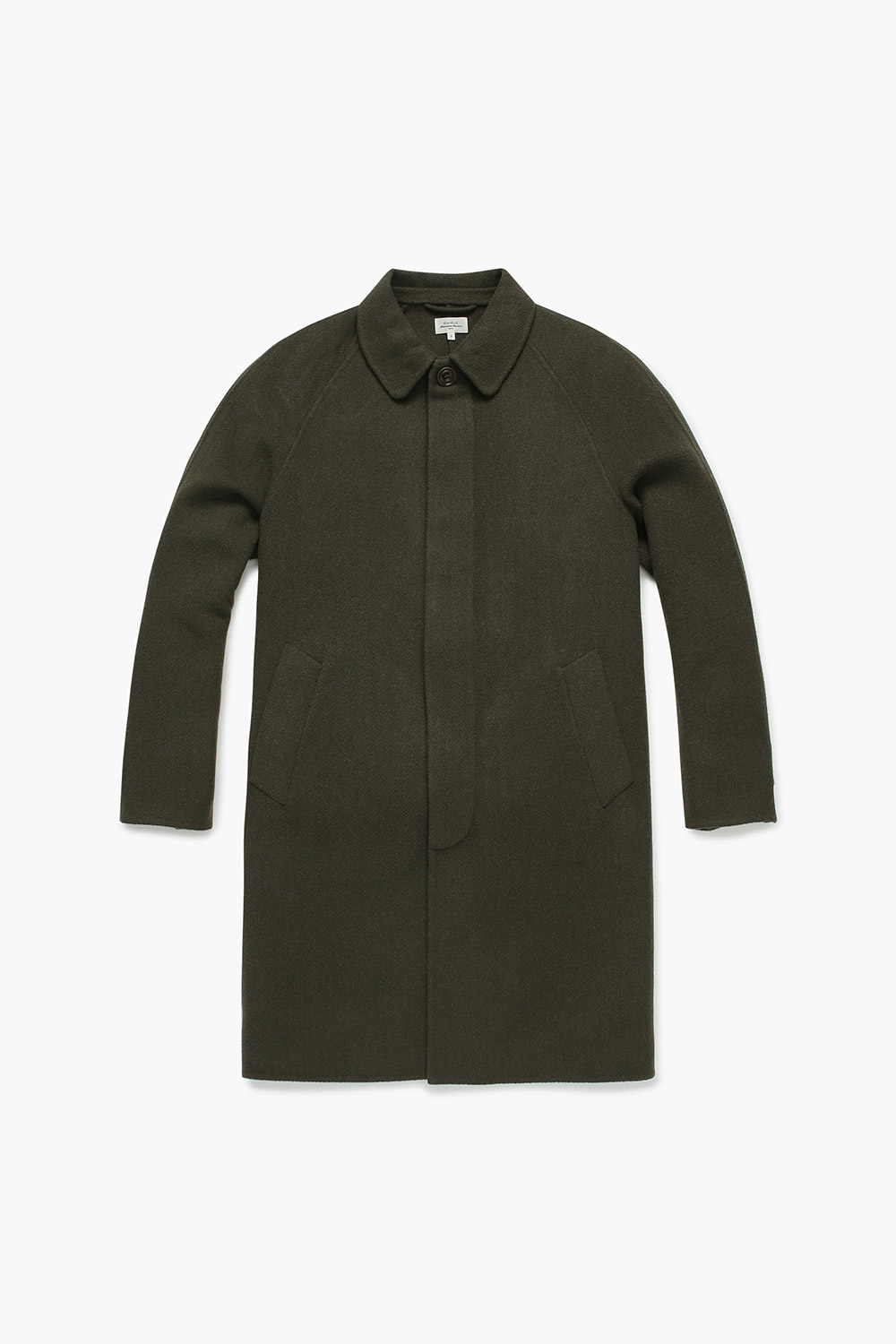 GRAIG 울 혼방 레글런 발마칸 롱 코트 BCF812202