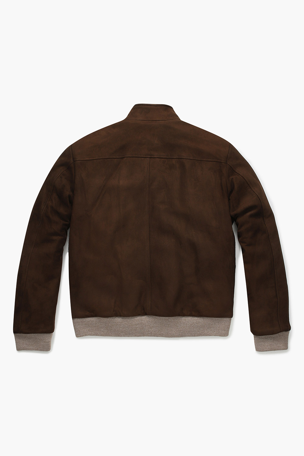 램스킨 스웨이드 블루종 802 다크브라운 점퍼