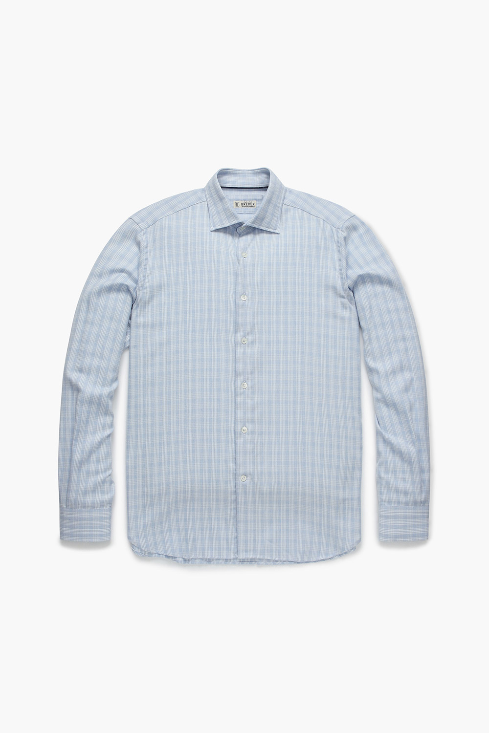 코튼 깅엄 체크 플란넬 셔츠 BE163H441402