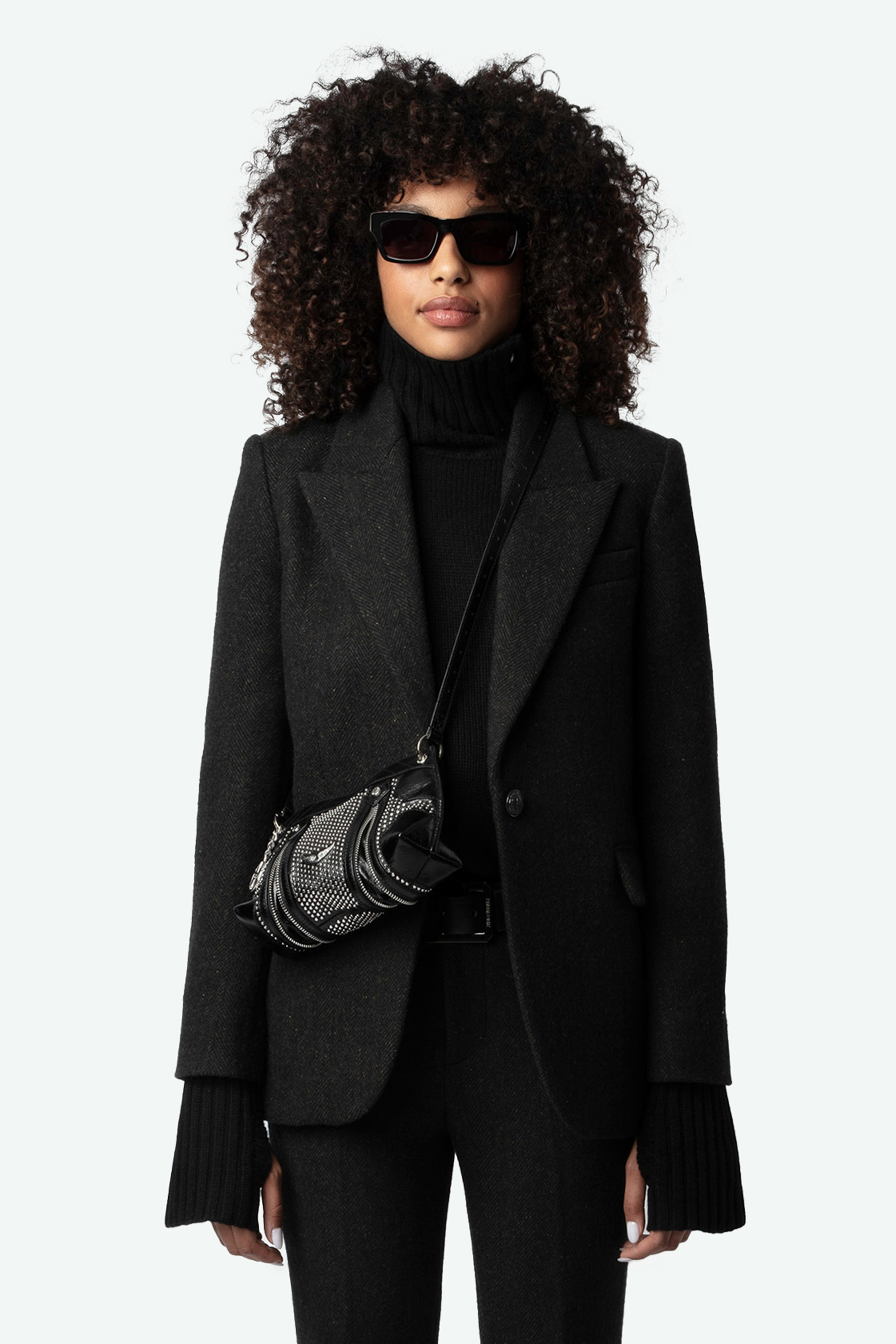 Vingt Chevron Wool Jacket