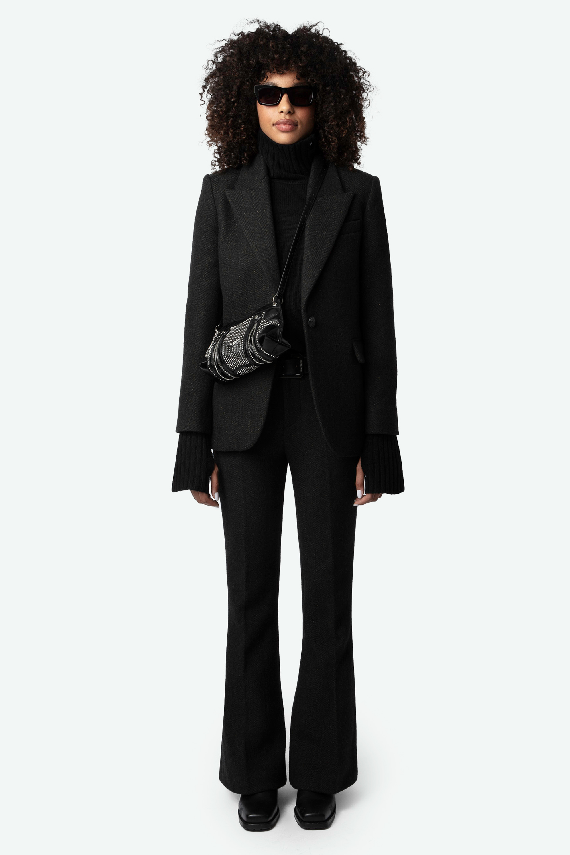Vingt Chevron Wool Jacket