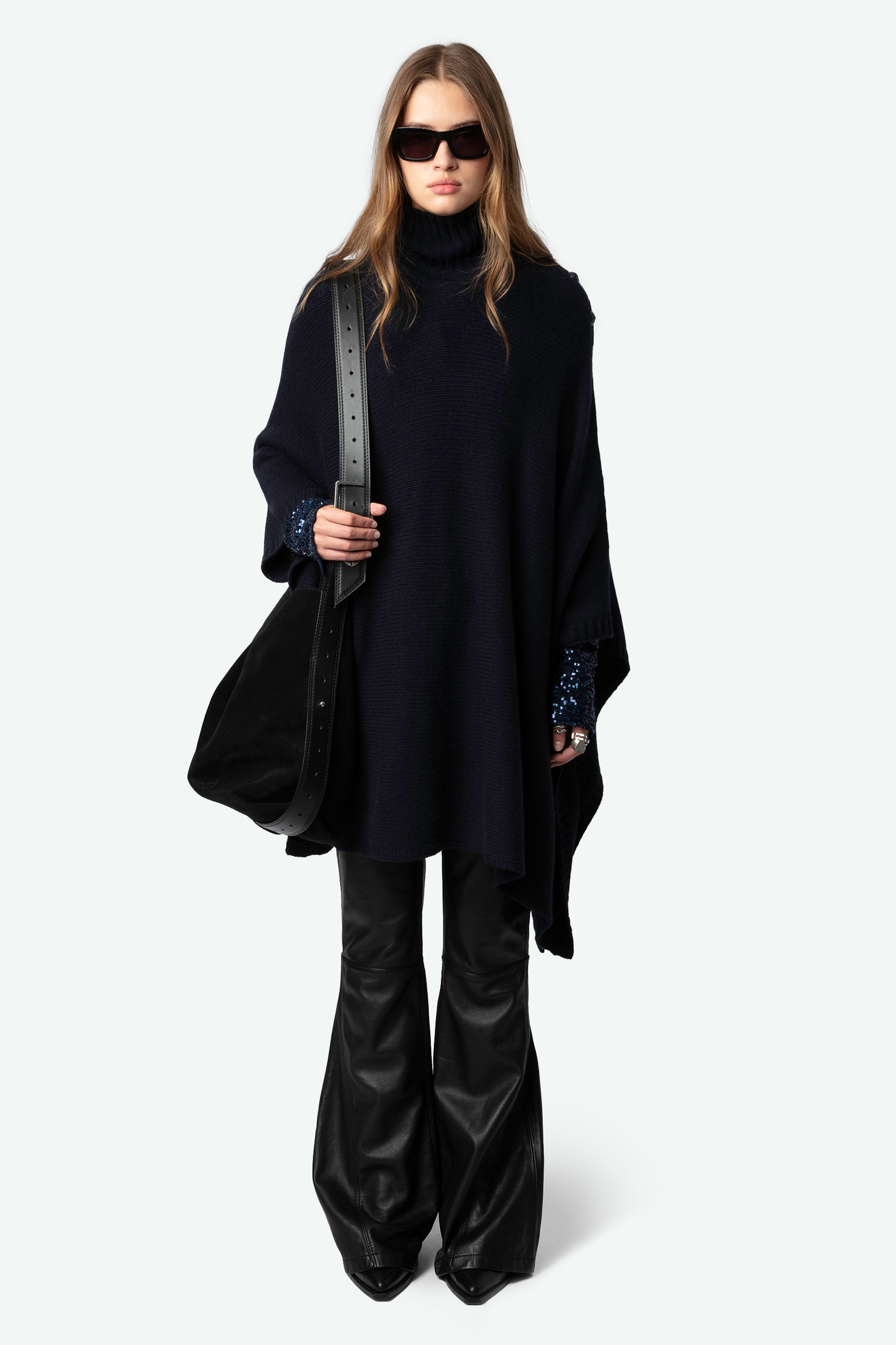 Palma Cashmere Poncho