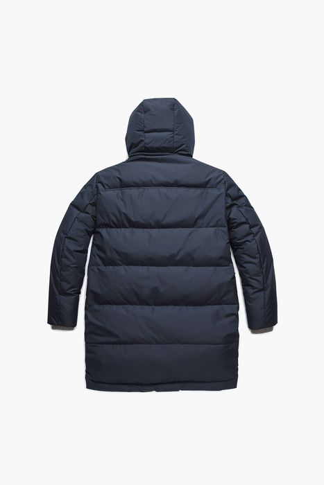 구스다운 후드 롱 패딩 점퍼 75T010SPRINT060