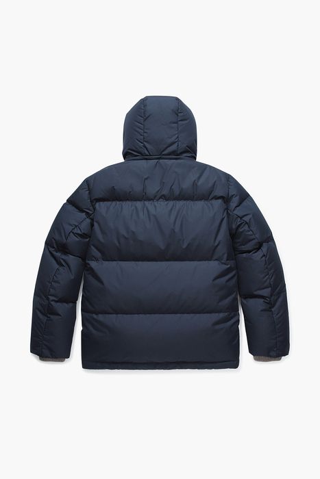 구스다운 후드 하프 패딩 점퍼 75T006SPRINT060