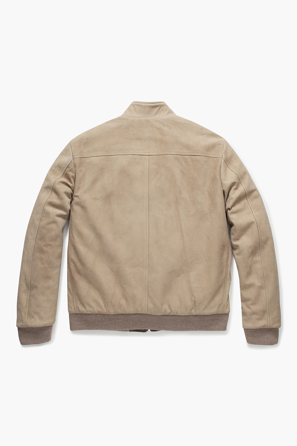 램스킨 스웨이드 블루종 802 베이지 점퍼