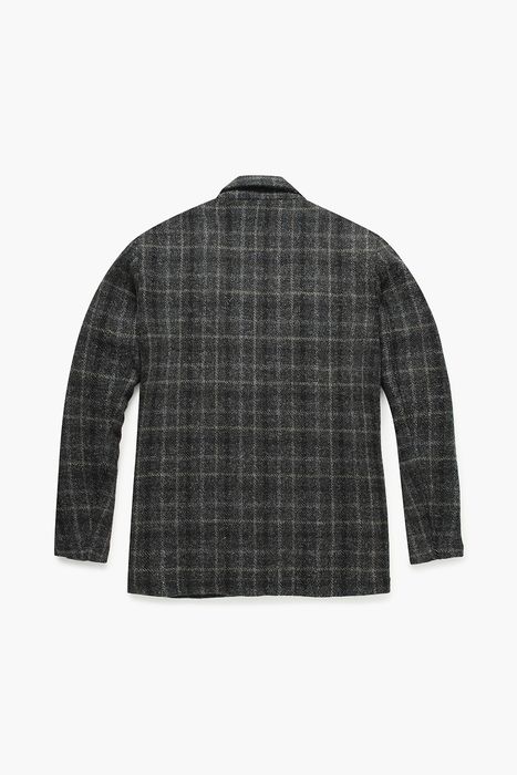 GEOGRAPHY 울 건클럽 체크 테일러드 자켓 VE1602GREY