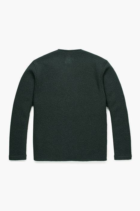 CAMARGUE 울 크루넥 가디건 VE3102BLUE GREEN