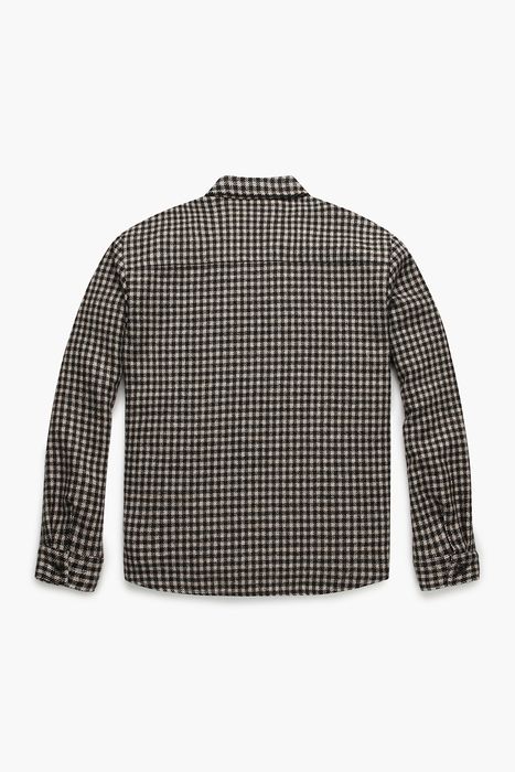 울 오버핏 셔츠형 캐주얼 자켓 SC0202BROWN