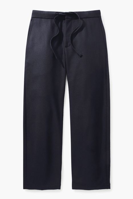 TROUSERS 울 와이드 캐주얼 팬츠 PA3501NAVY