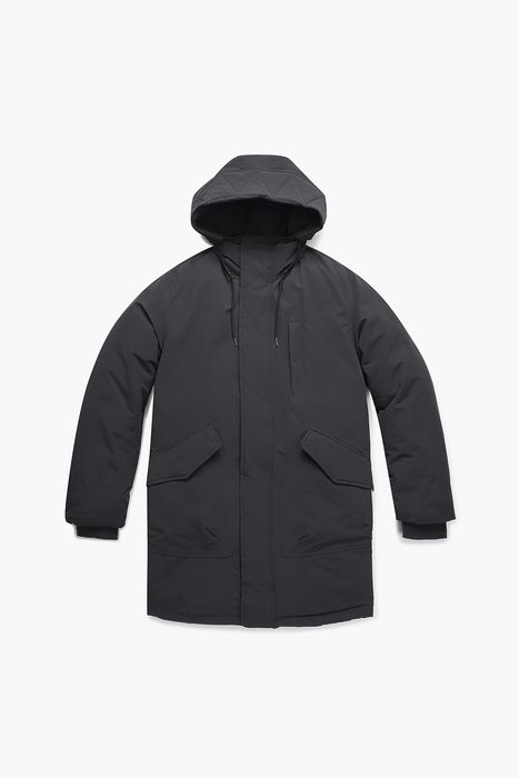 CHELSEA 다운 후드 롱 다운 점퍼 BCH112402