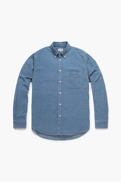 PITT 코튼 버튼 다운 카라 셔츠 BC1201302