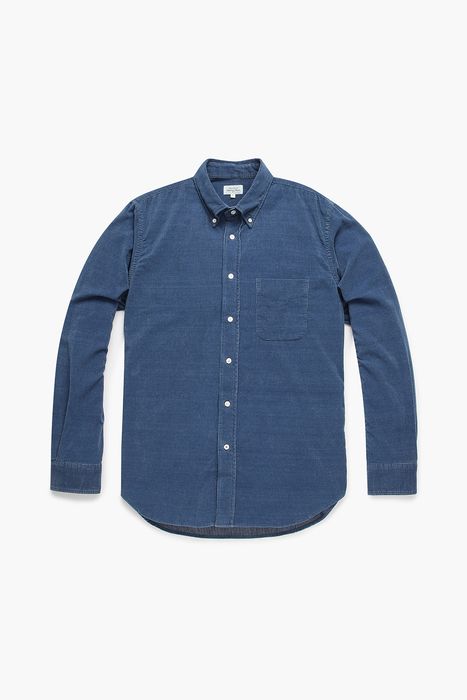 PITT 코튼 버튼 다운 카라 셔츠 BC1201301