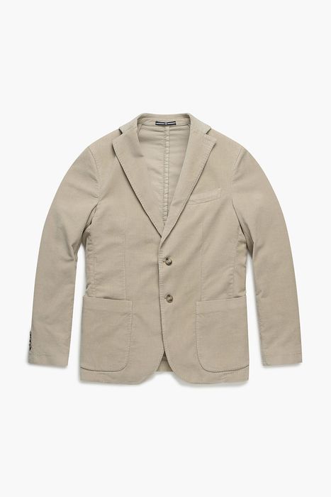 면 혼방 셰비 테일러드 자켓 GSH4559H455907