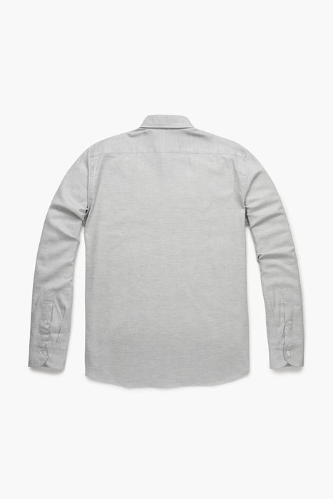 면 혼방 헤링본 플란넬 셔츠 BE163H441302