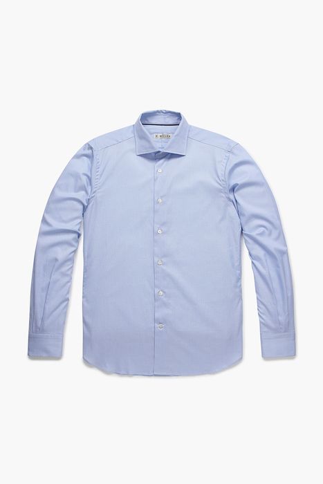 코튼 마이크로 하운드투스 셔츠 BE170H443403