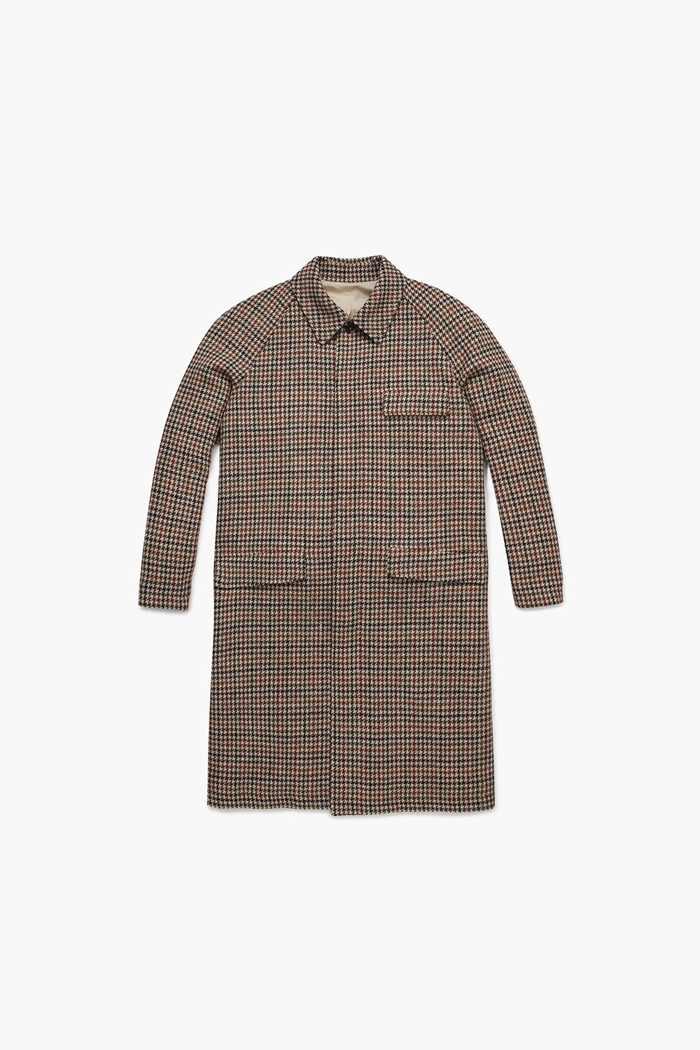 PARISIAN 울 레글런 발마칸 104 브라운 롱 코트