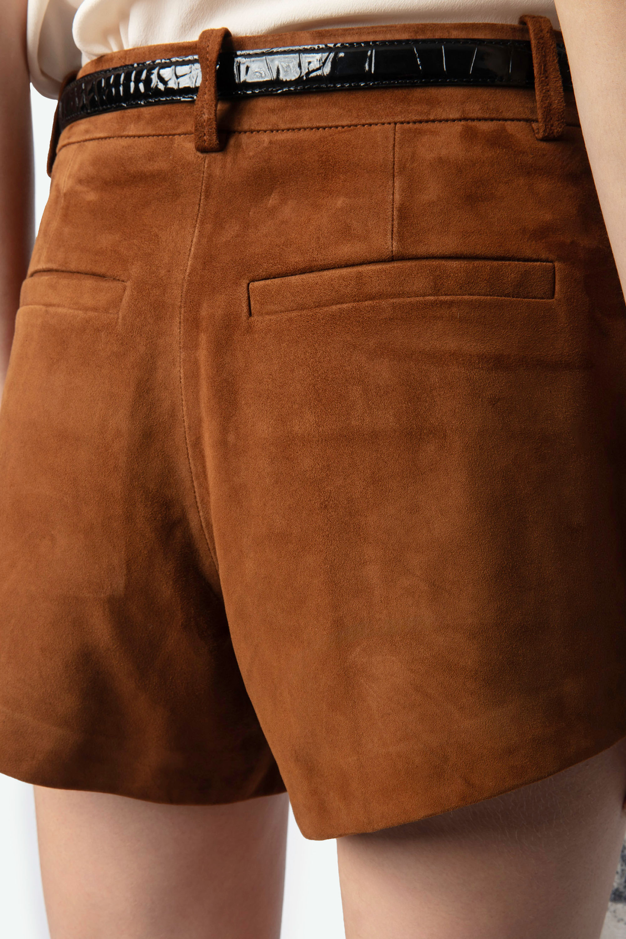 Siddy Suede Shorts
