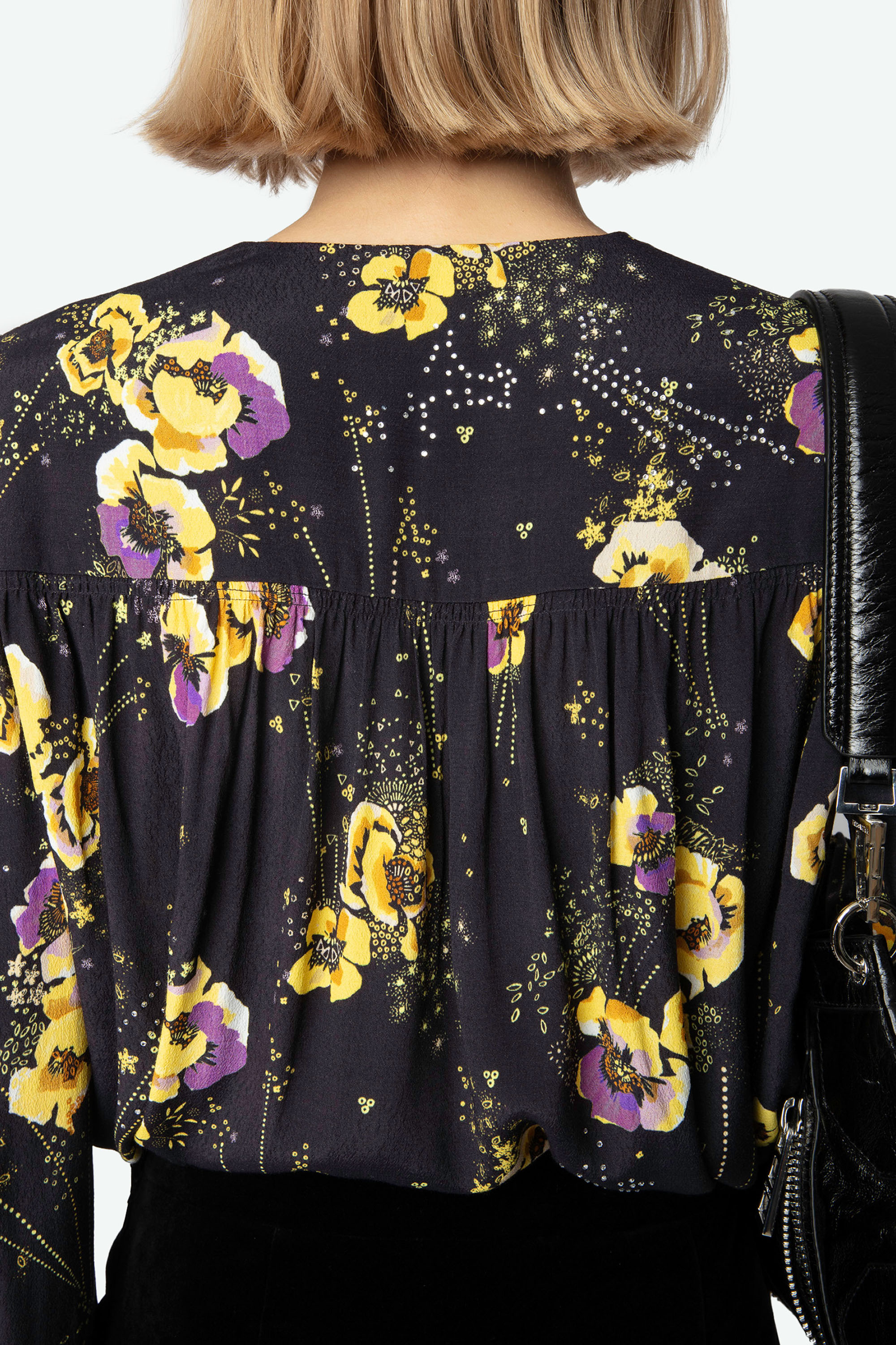 Turin Flower Strass Shirt