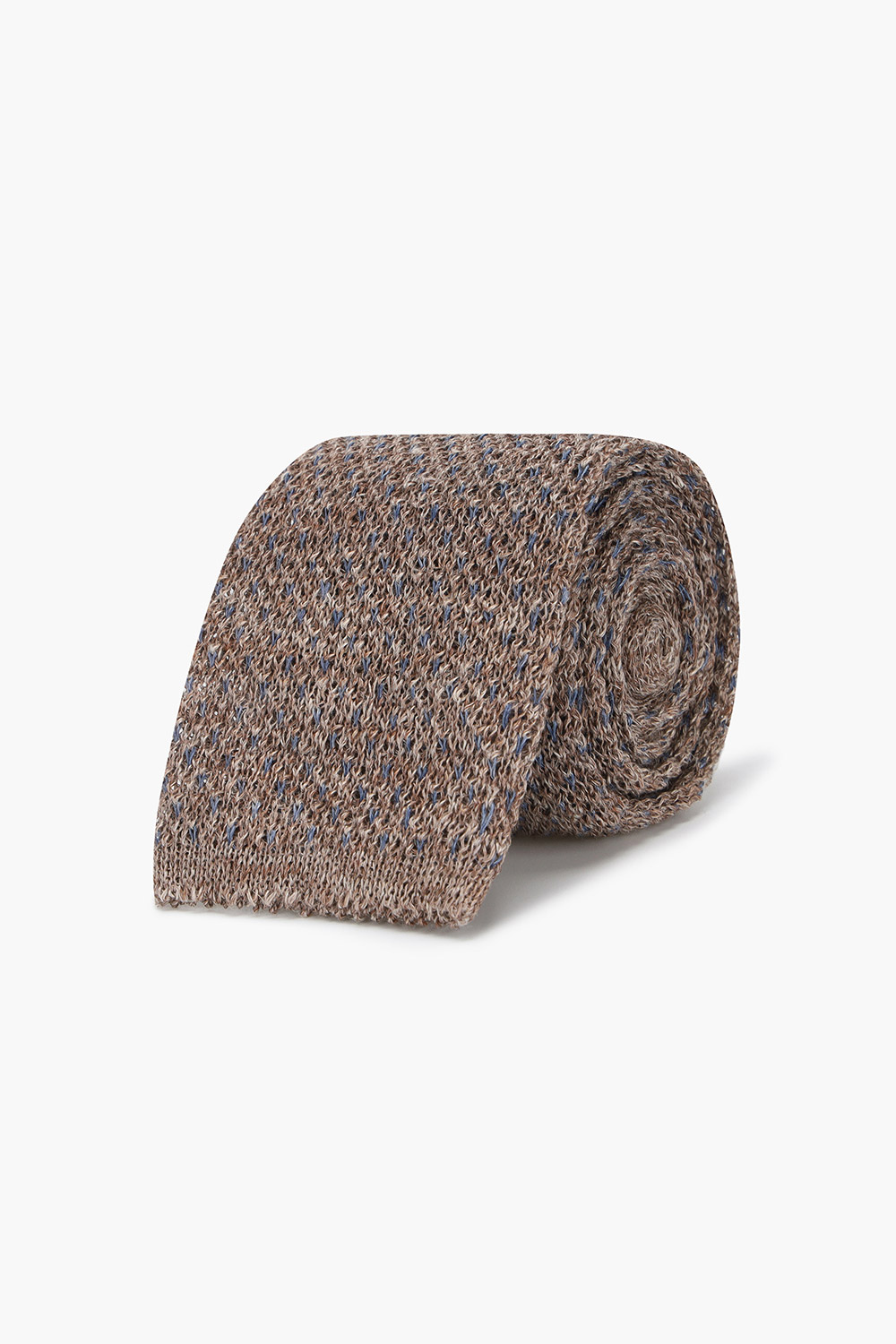 린넨 베이직 스퀘어 넥타이 04166P710704