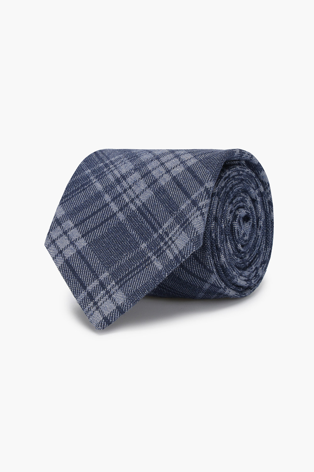 실크 혼방 타탄 체크 넥타이 02367P708505