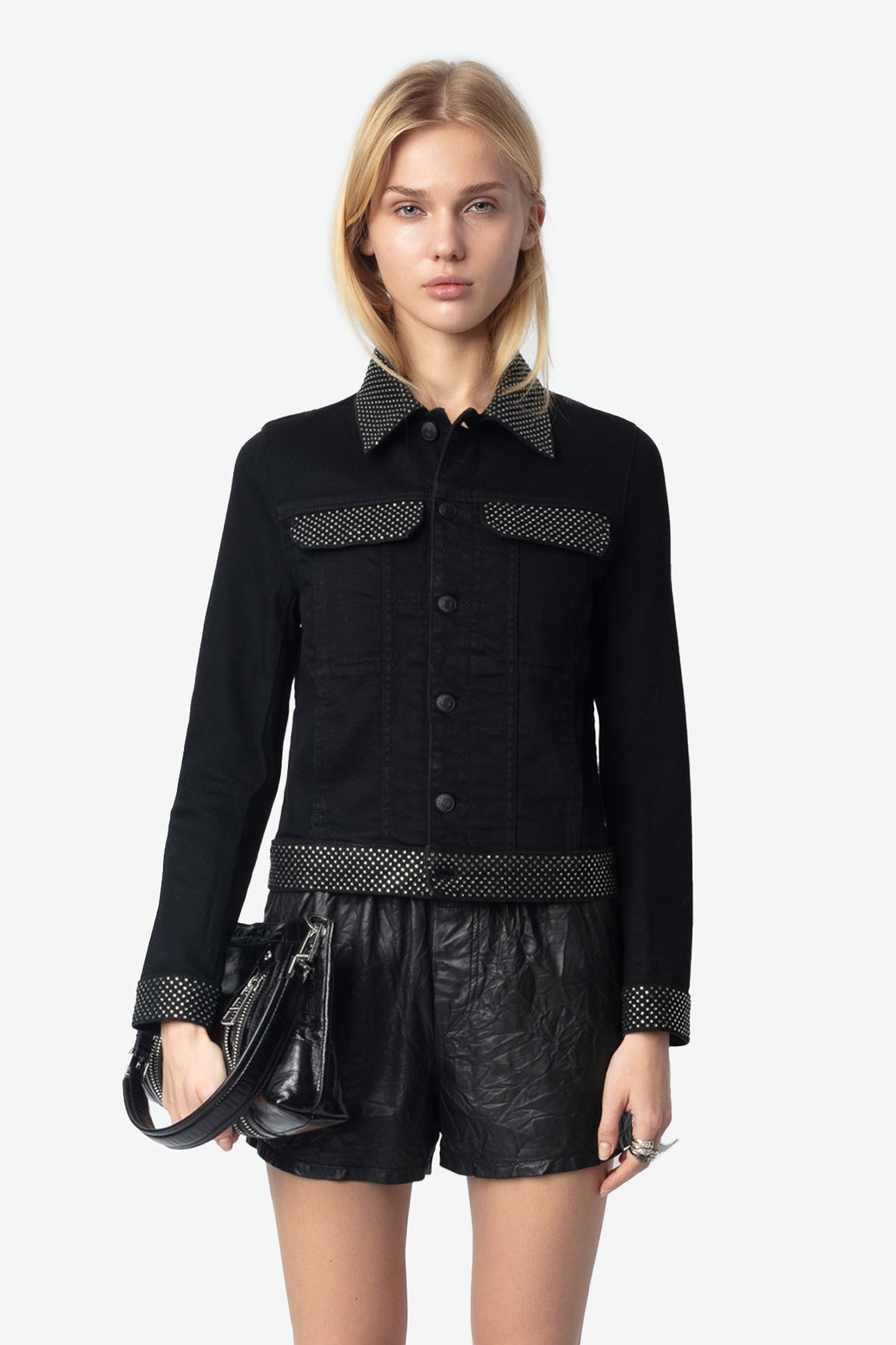 [특가] Kioky Strass Denim Jacket