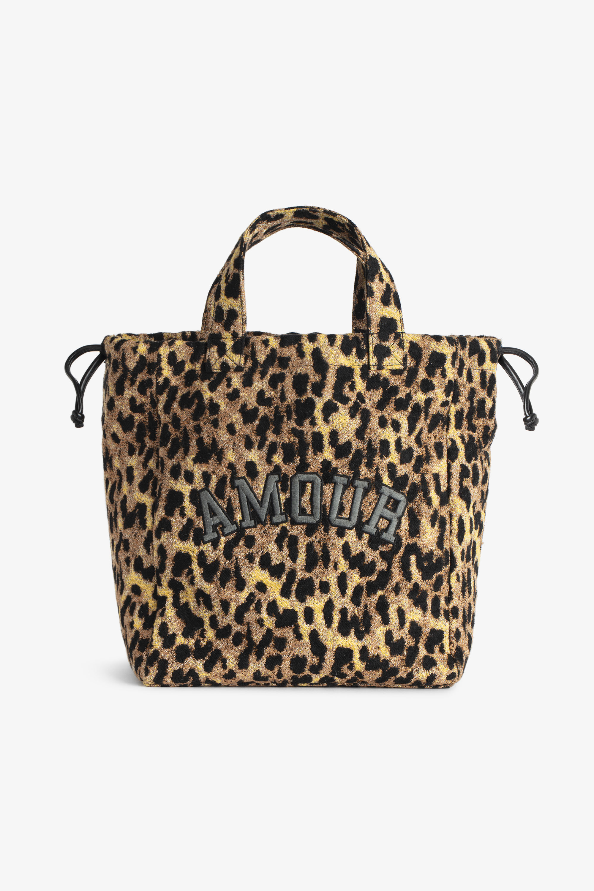 Angel Leopard Tote Bag