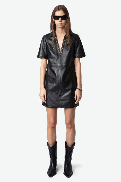 Ralmy Leather Dress