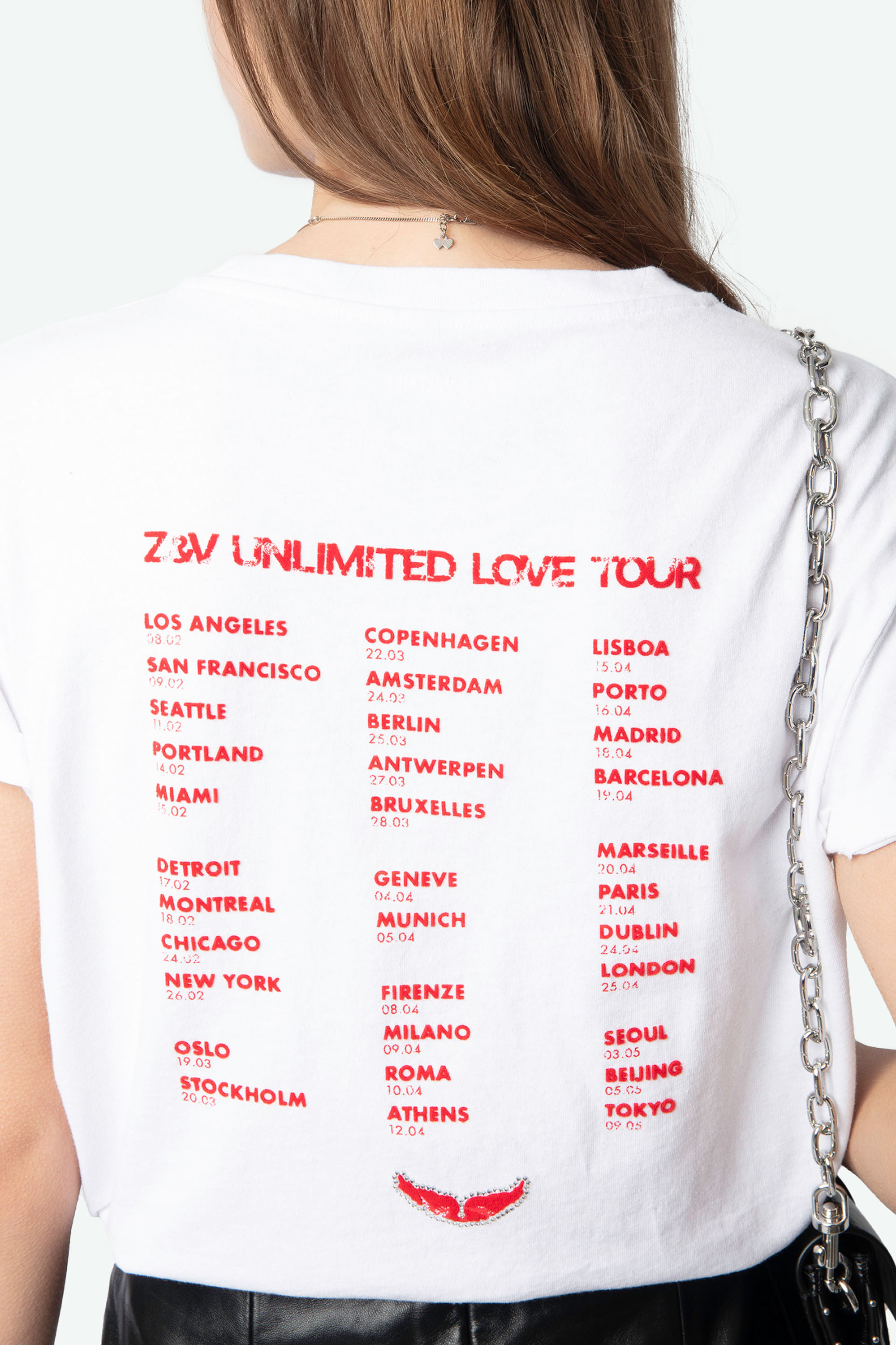 Walk Concert Cherry T-shirt