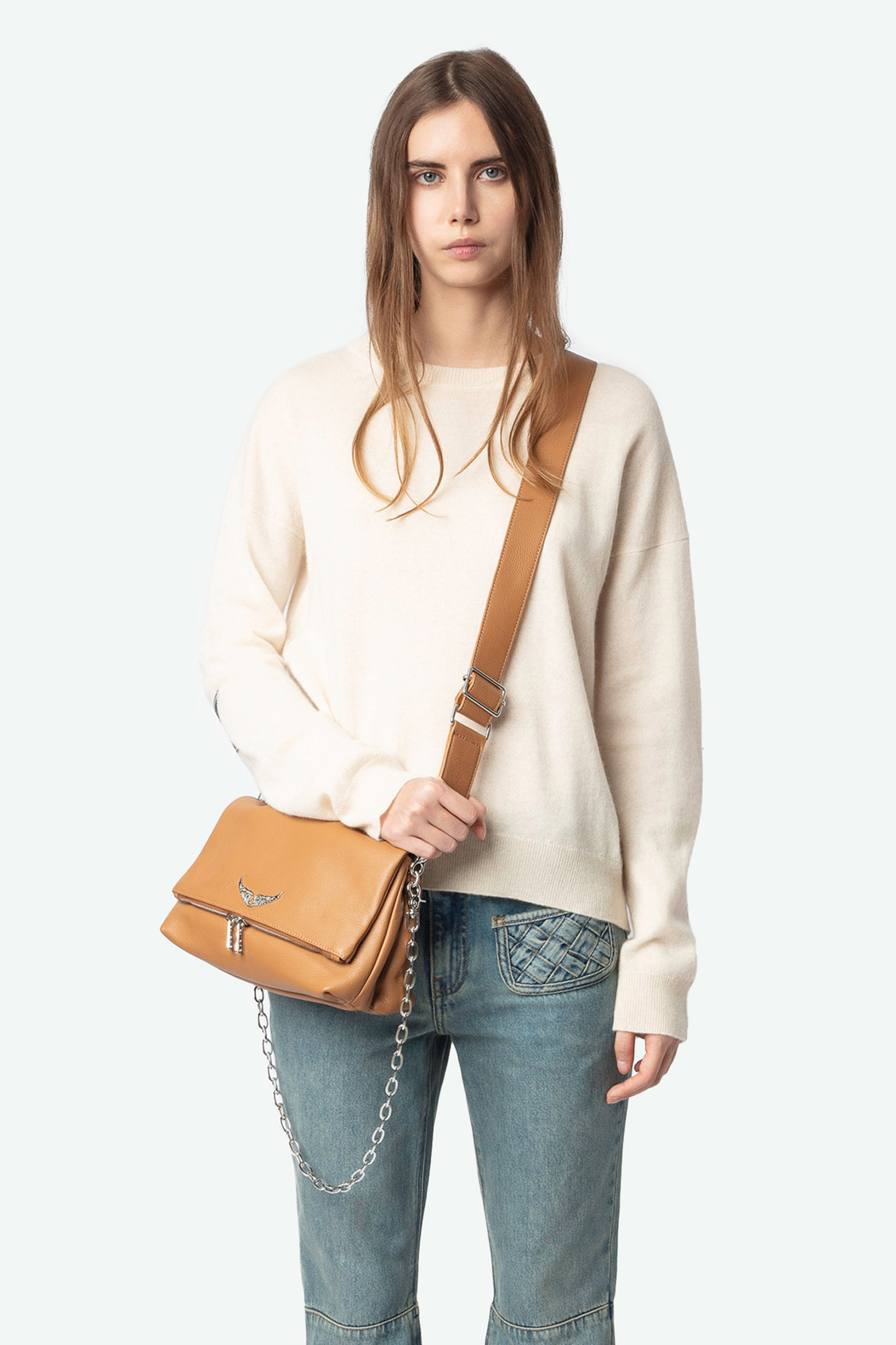 Cici Patch Cashmere Knit