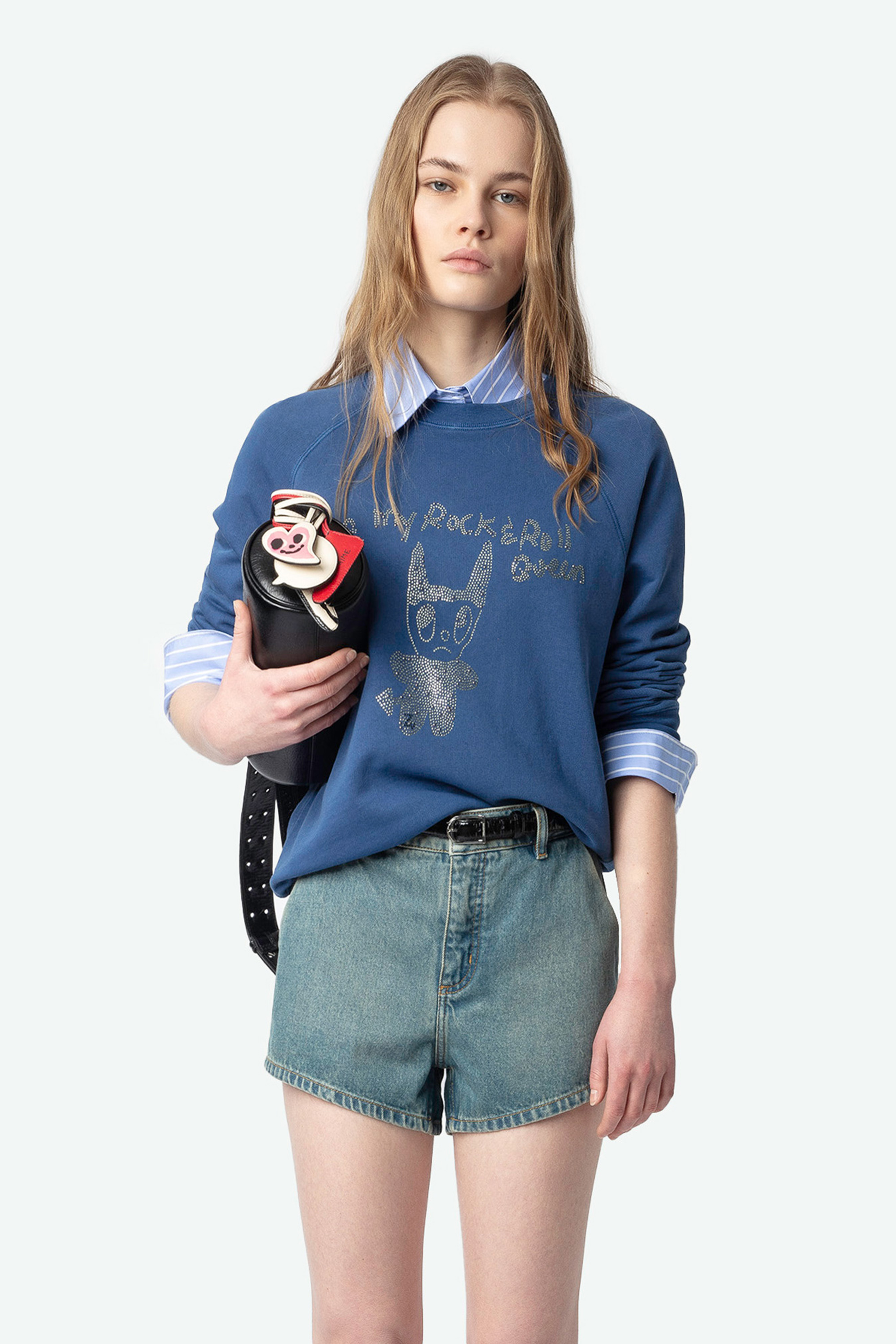 Upper Devil Strass T-shirt